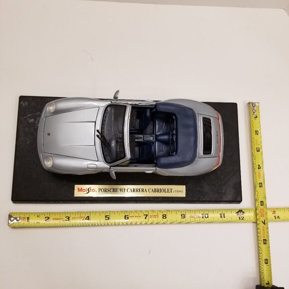 🚗1994 Maisto Porsche 911 Carrera Cabriolet Rare Vintage Collectible - Picture 6 of 17